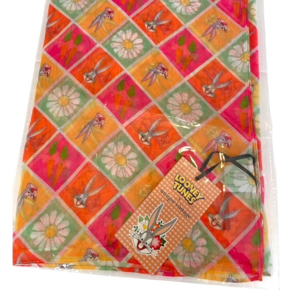 Looney Tunes X Unique Vintage Bugs Bunny Multicolor Scarf